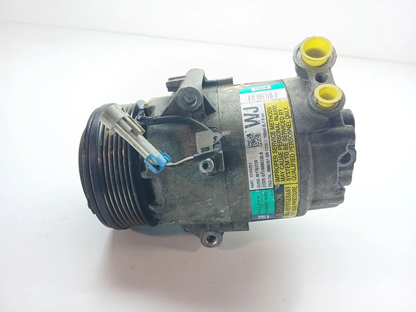 Compresor Aire Acondicionado para Opel Astra H Gtc (A04)