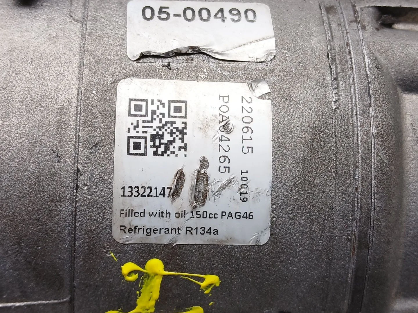 Compresor Aire Acondicionado para Opel Zafira / Zafira Family B (A05)