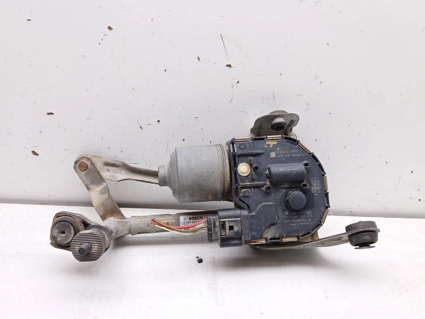 Motor Limpia Delantero para Seat Leon (1P1)