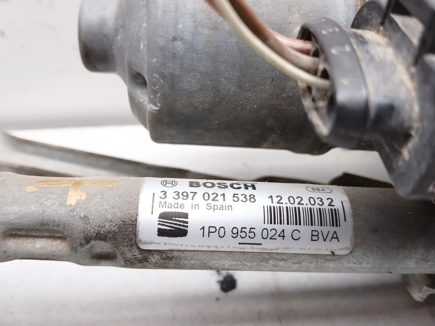 Motor Limpia Delantero para Seat Leon (1P1)