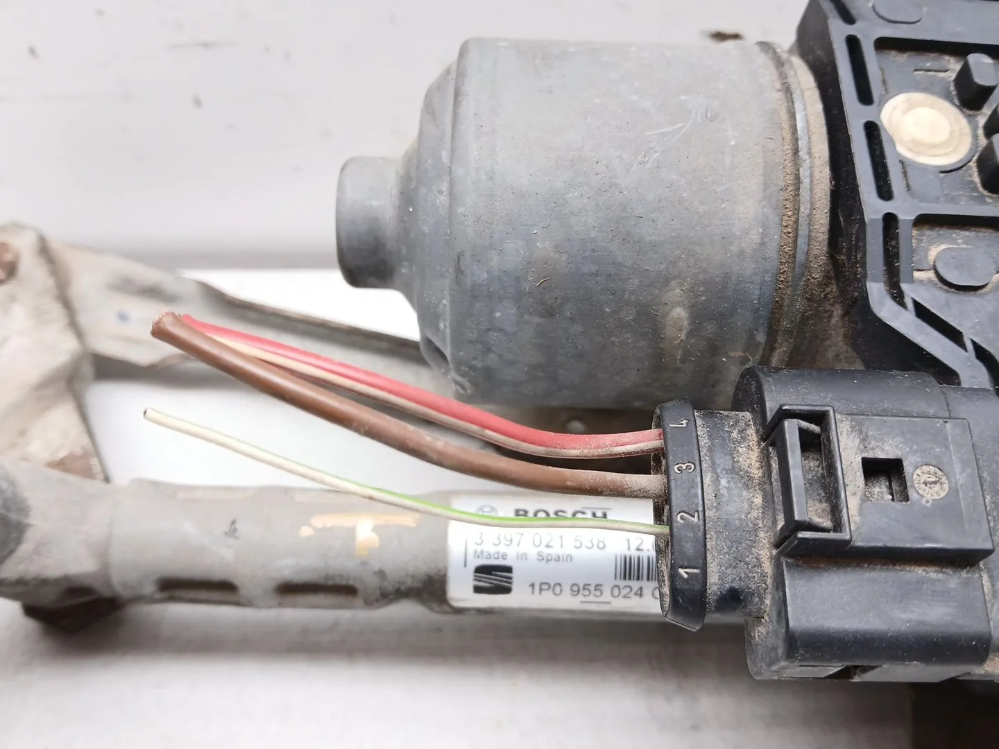 Motor Limpia Delantero para Seat Leon (1P1)