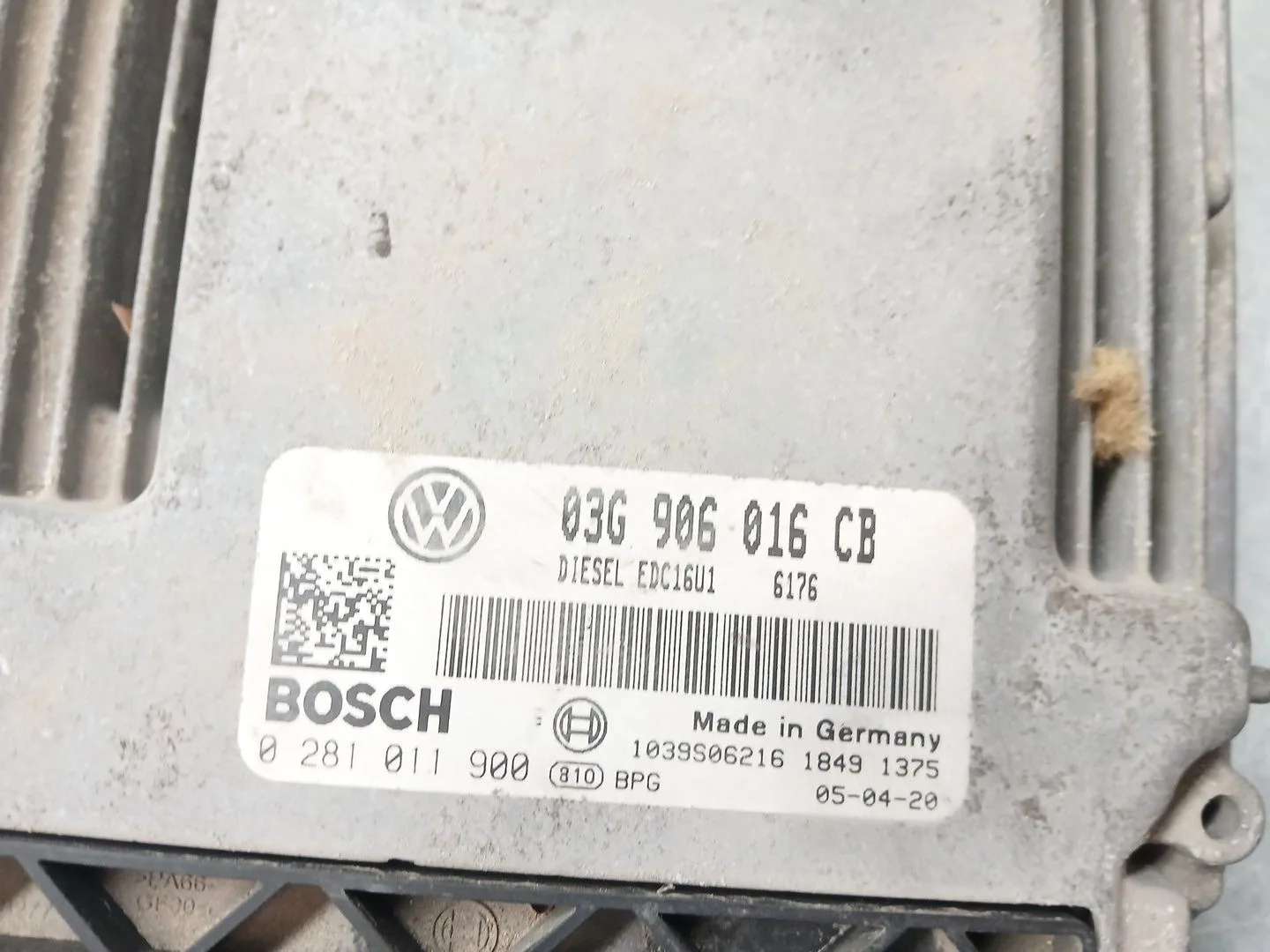 Centralita Motor Uce para Volkswagen Golf V (1K1)