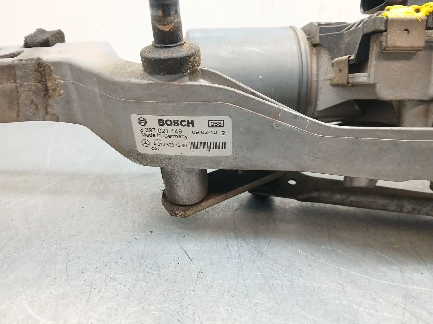 Motor Limpia Delantero para Mercedes-Benz Clase E (W212)