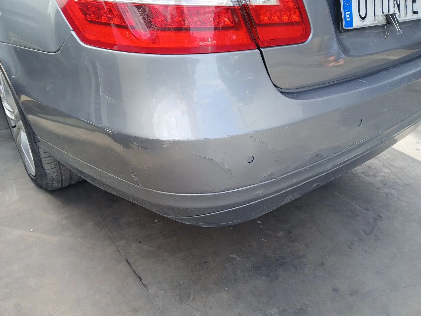 Paragolpes Trasero para Mercedes-Benz Clase E (W212)