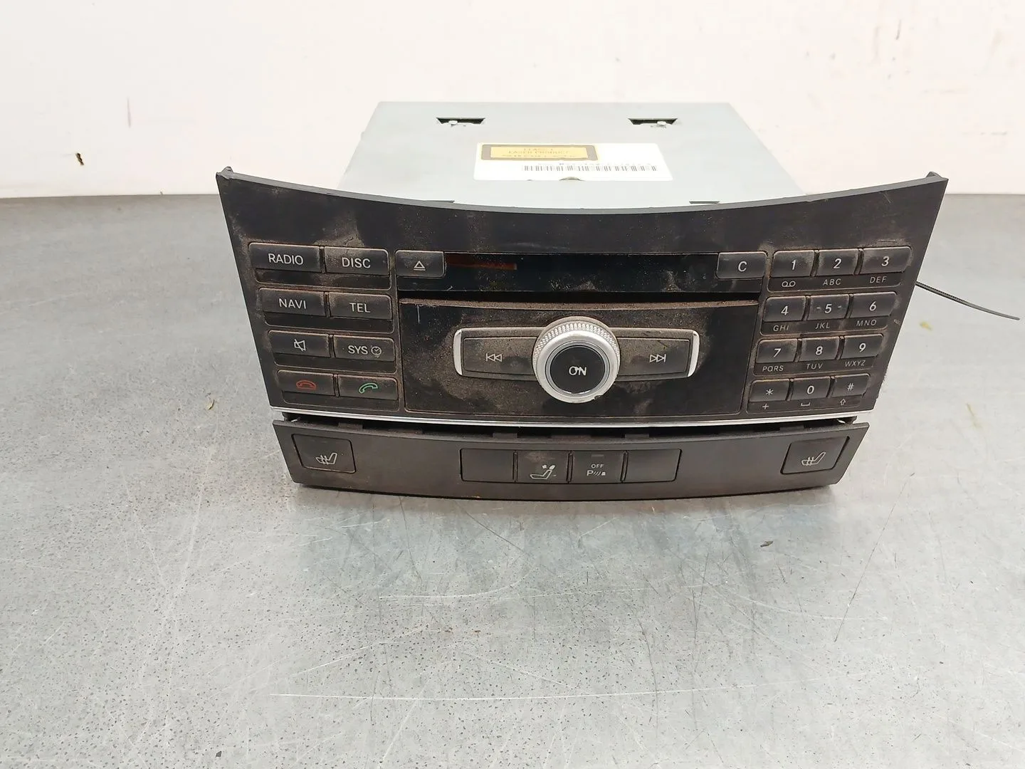 Sistema Audio / Radio Cd para Mercedes-Benz Clase E (W212)