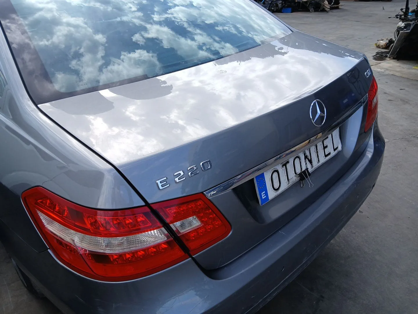 Tapa Maletero para Mercedes-Benz Clase E (W212)