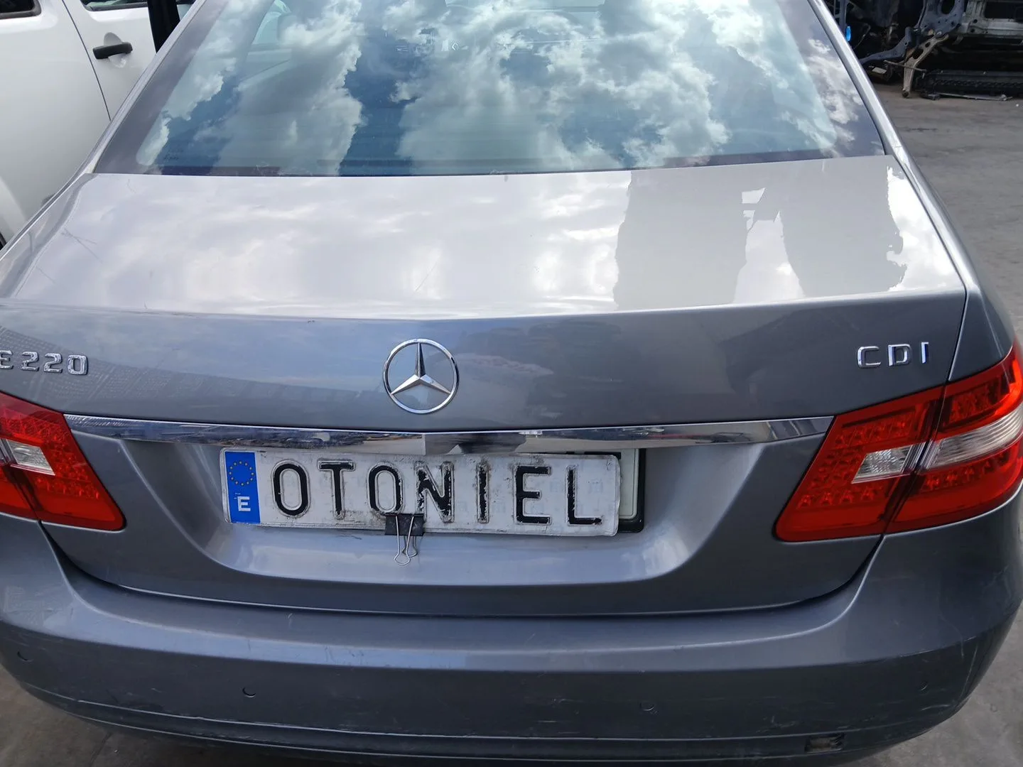 Tapa Maletero para Mercedes-Benz Clase E (W212)