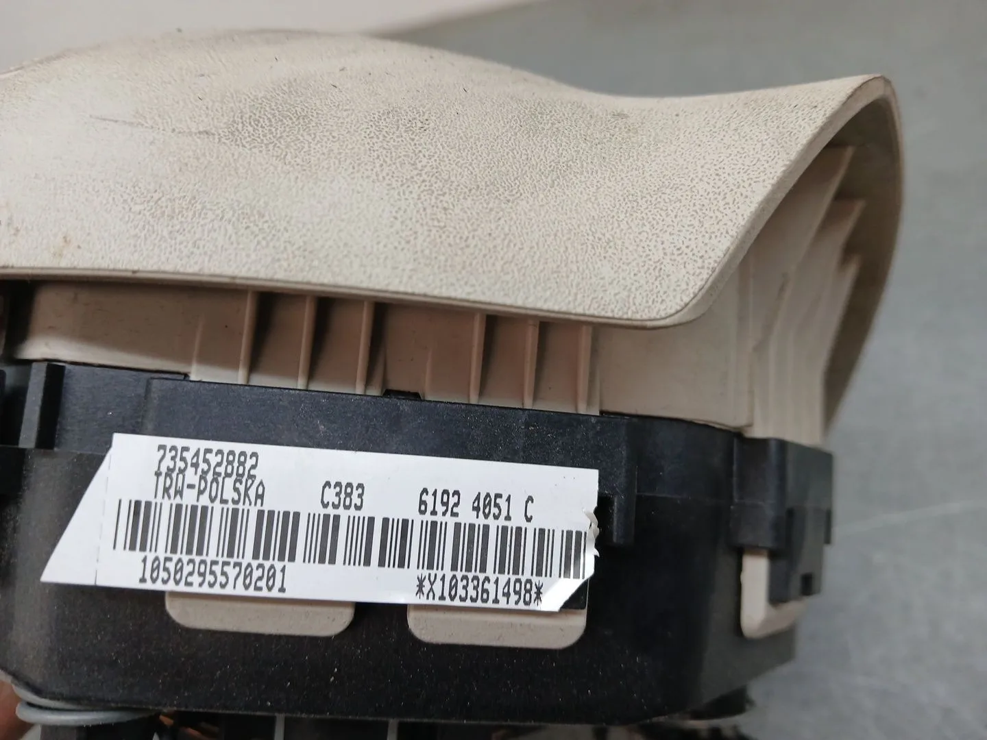 Airbag Delantero Izquierdo para Fiat 500 (312_)