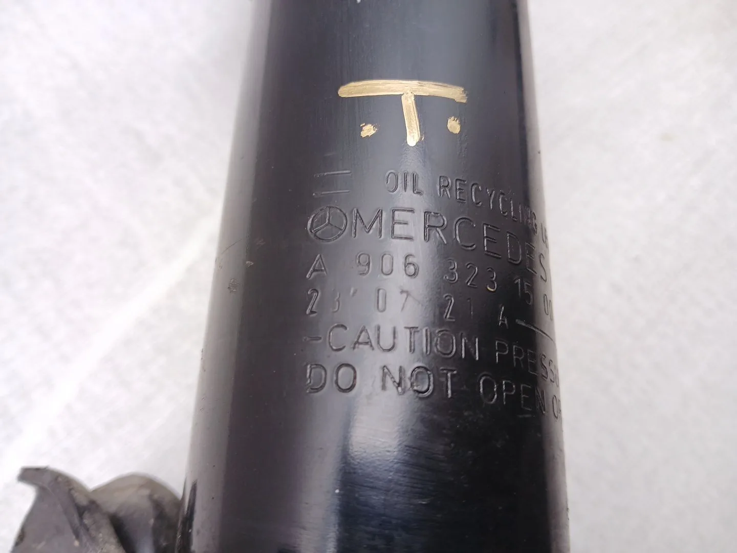 Amortiguador Delantero Izquierdo para Mercedes-Benz Sprinter 3,5-T Furgoneta (B906)