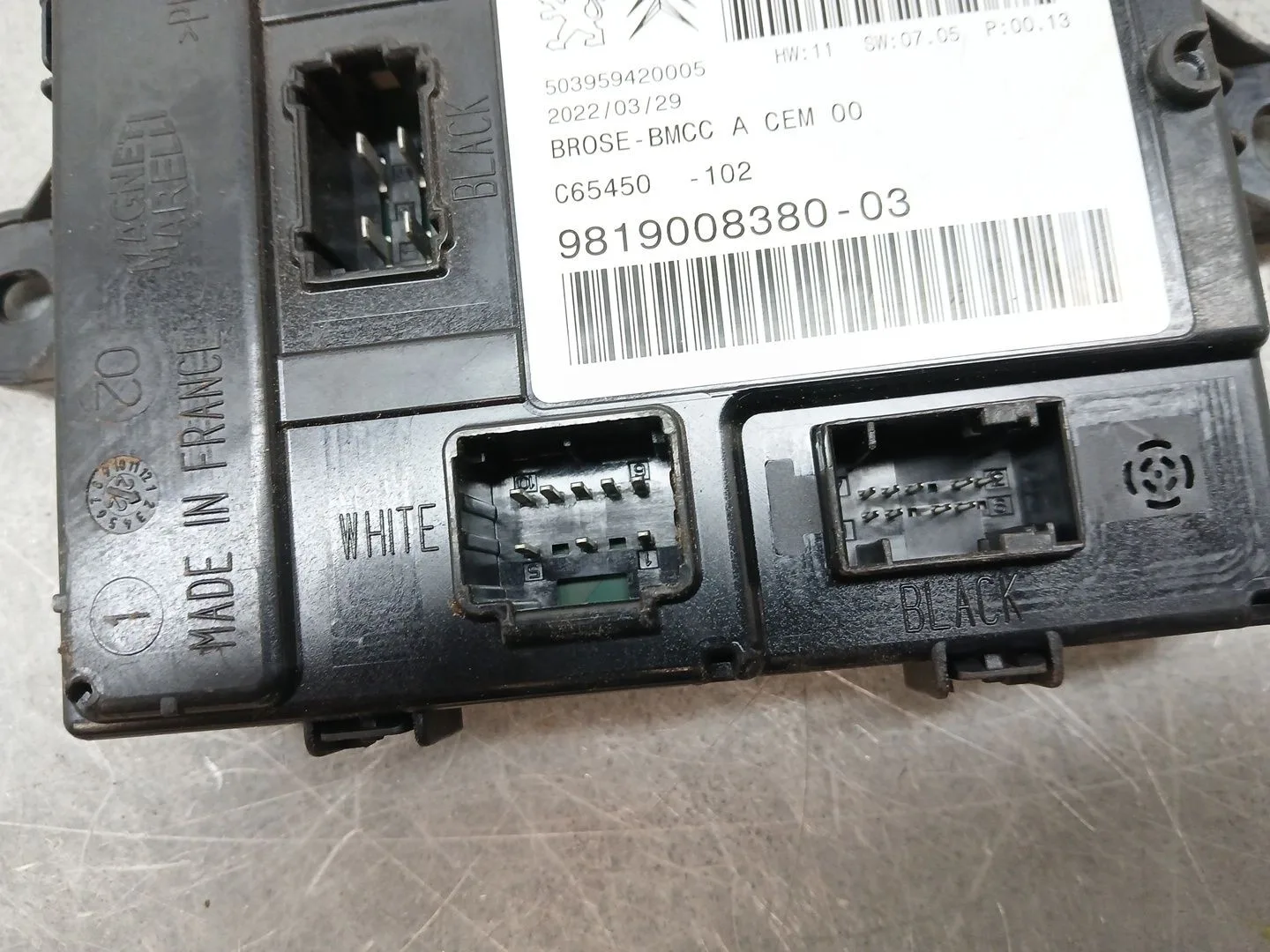Modulo Electronico para Citroën C5 Aircross
