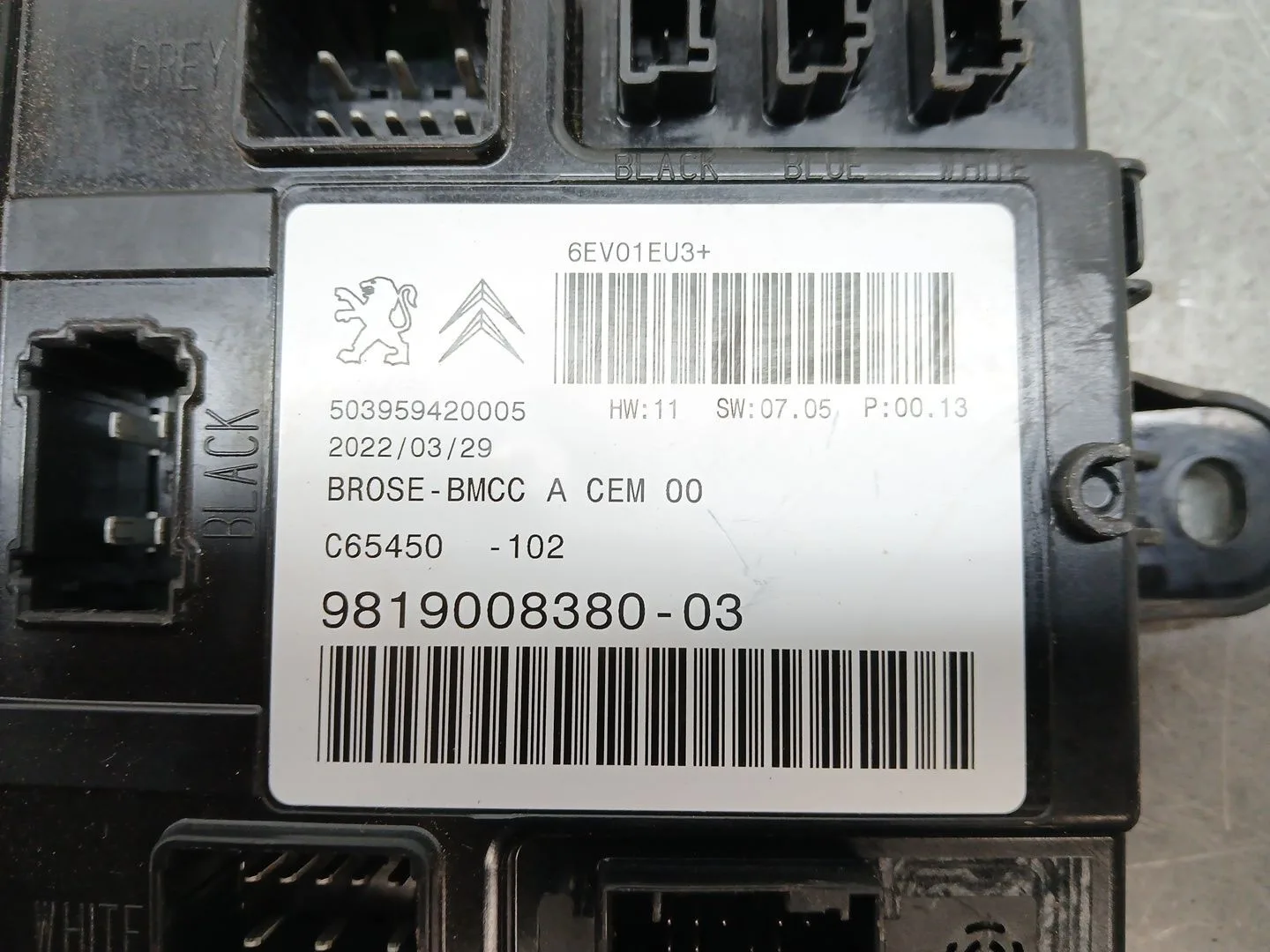 Modulo Electronico para Citroën C5 Aircross
