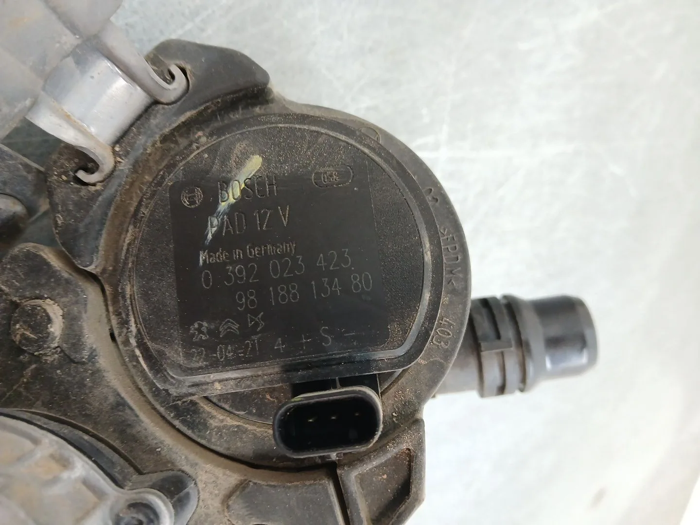Motor Electrico De Agua para Citroën C5 Aircross