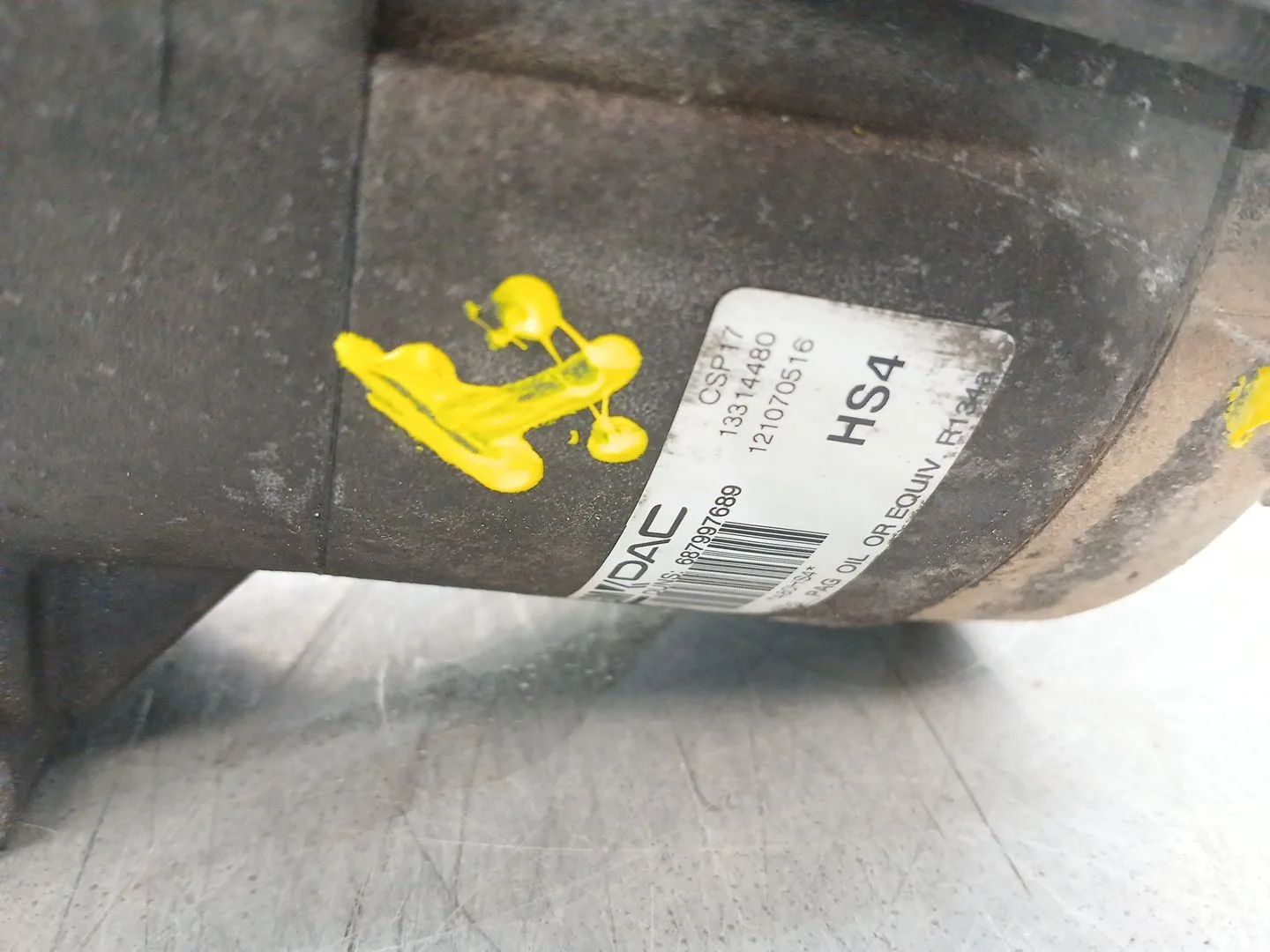 Compresor Aire Acondicionado para Chevrolet Cruze (J300)