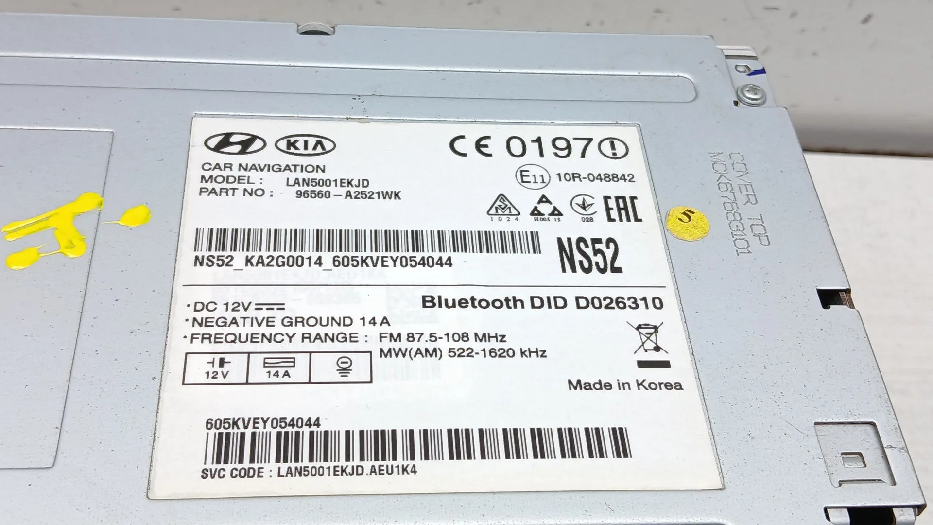 Sistema Audio / Radio Cd para Kia Pro_Cee'd ( )