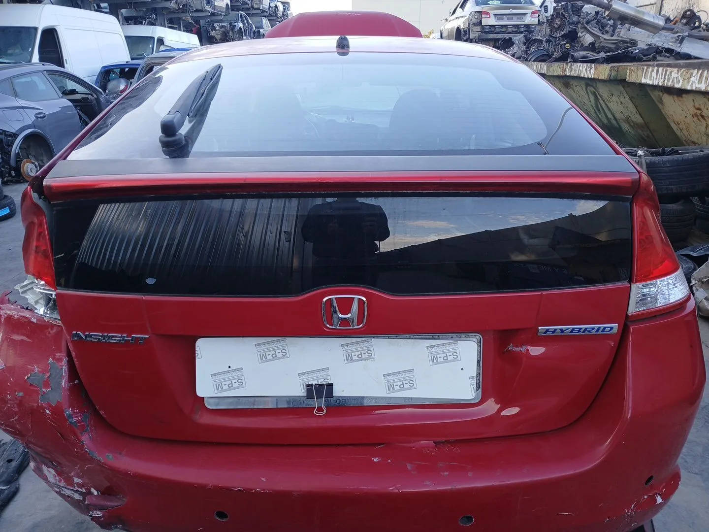Porton Trasero para Honda Insight (Ze_)