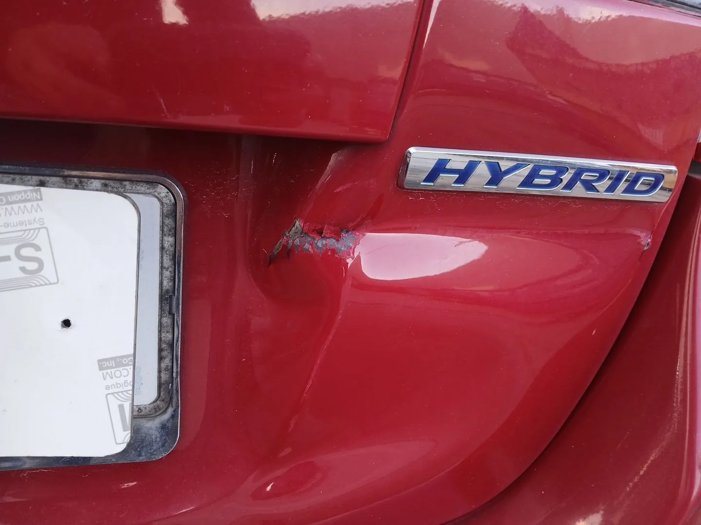 Porton Trasero para Honda Insight (Ze_)
