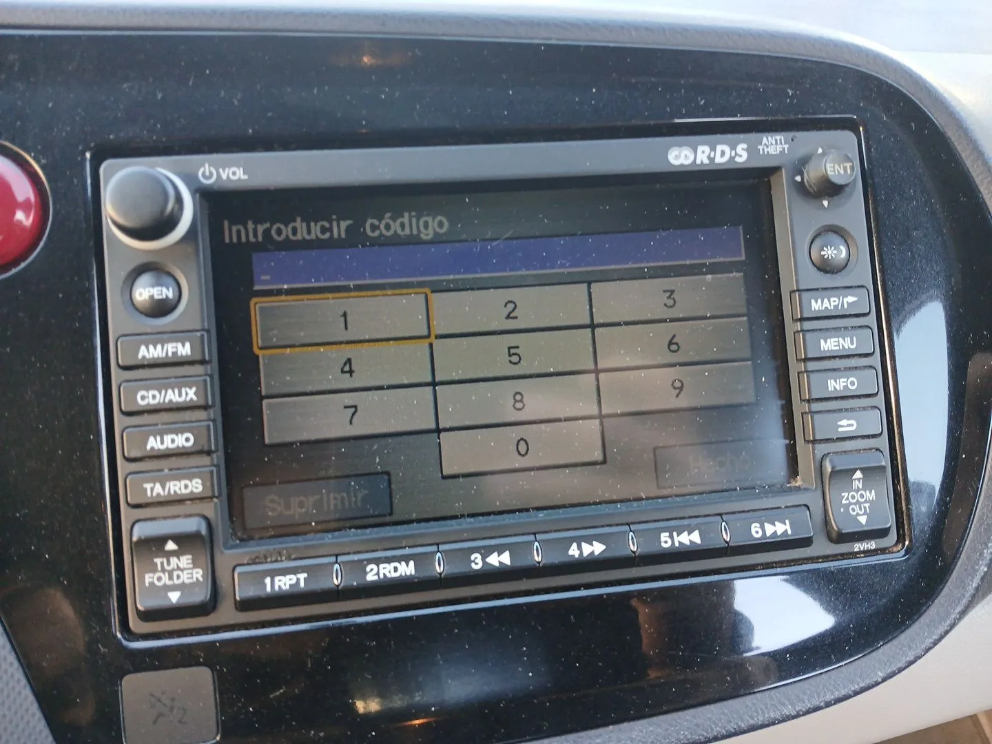 Sistema Audio / Radio Cd para Honda Insight (Ze_)