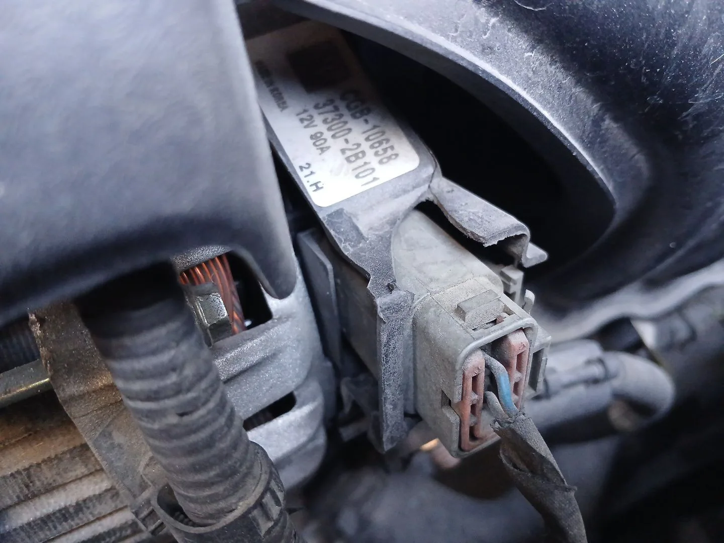 Alternador para Hyundai I30 (Fd)