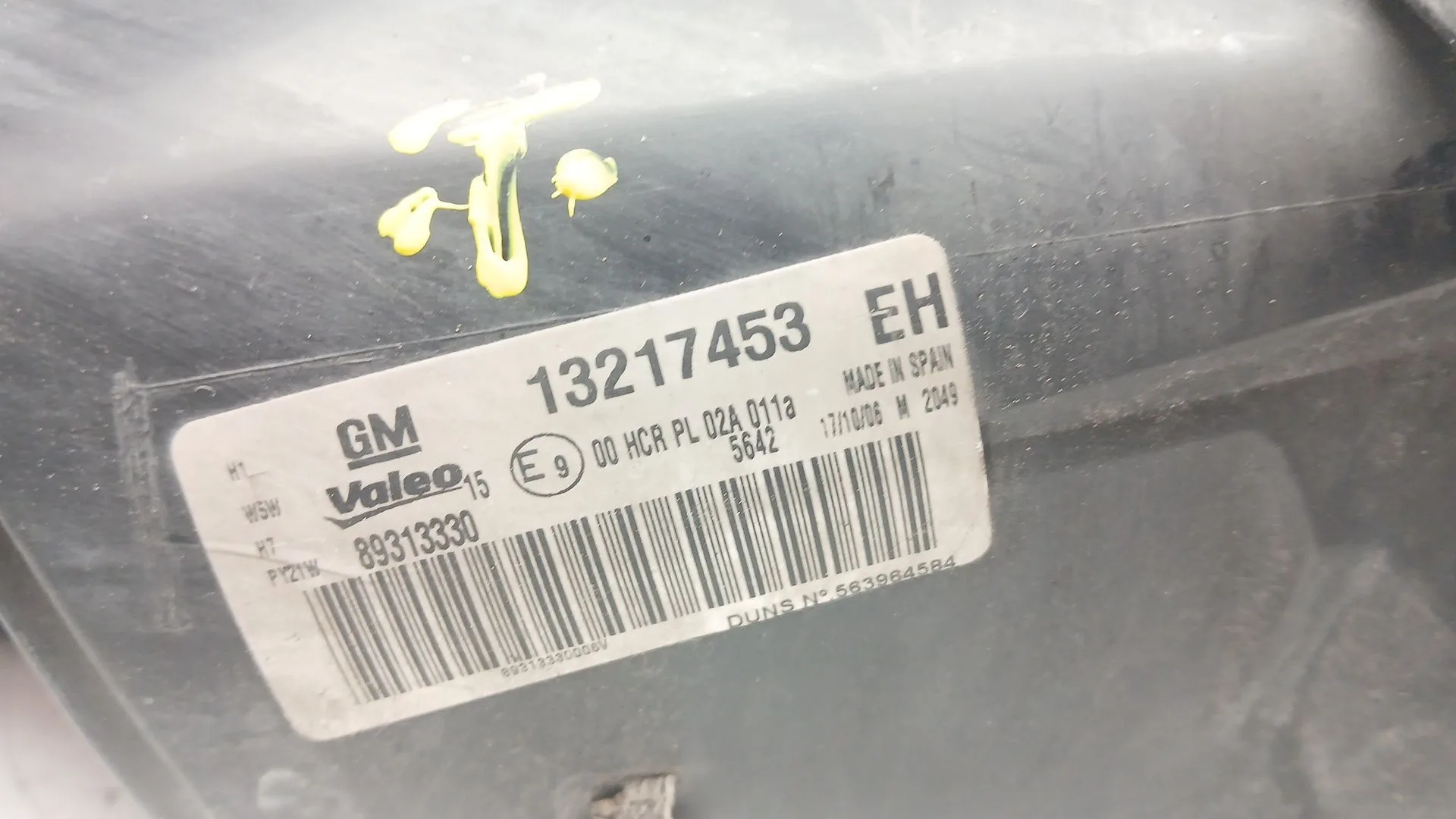Faro Izquierdo para Opel Corsa D (S07)