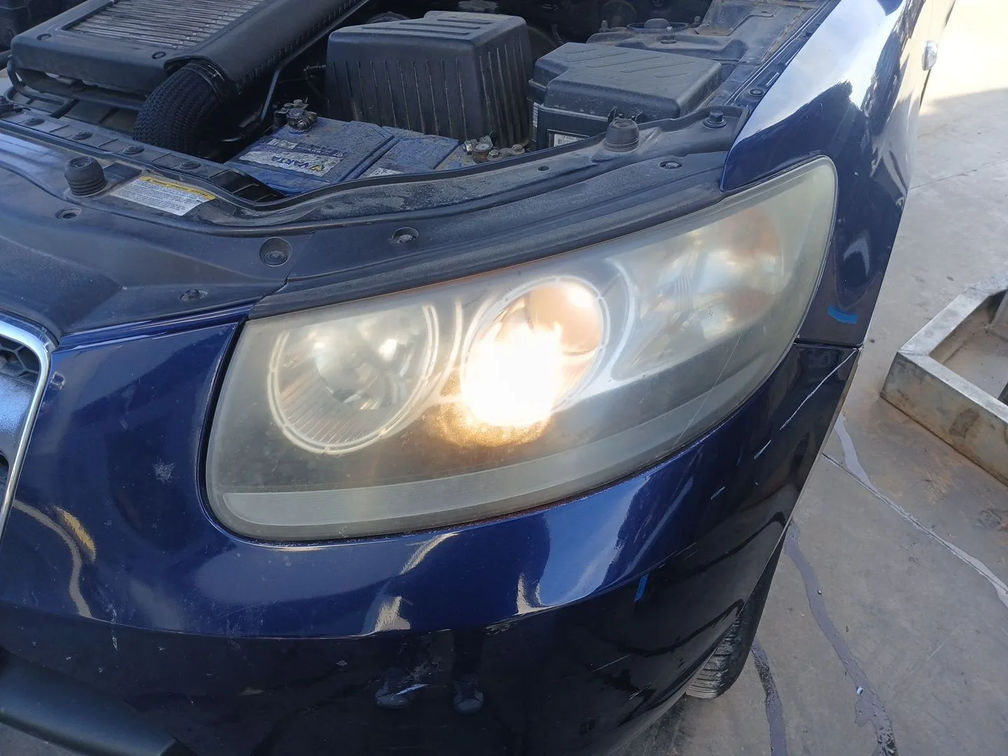 Faro Izquierdo para Hyundai Santa Fe Ii (Cm)