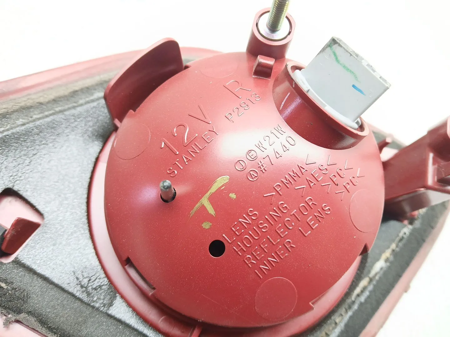 Piloto Trasero Derecho Interior para Mazda 3 Sedan (Bk)