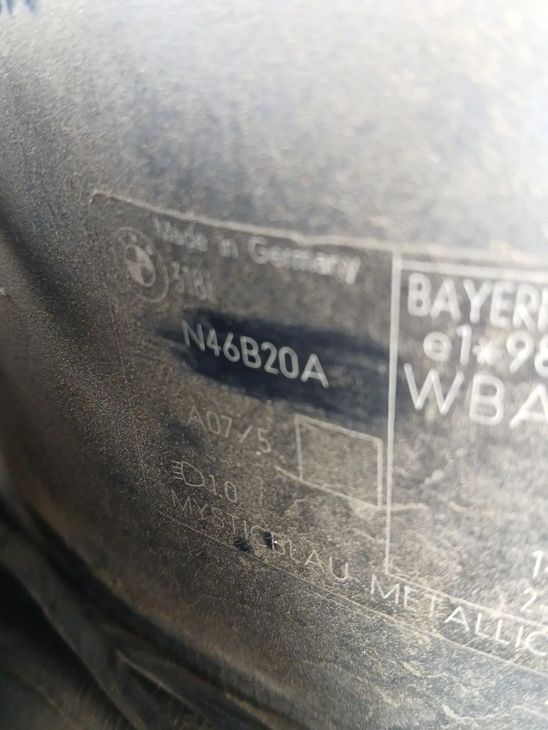 Despiece Motor para Bmw 3 Touring (E46)