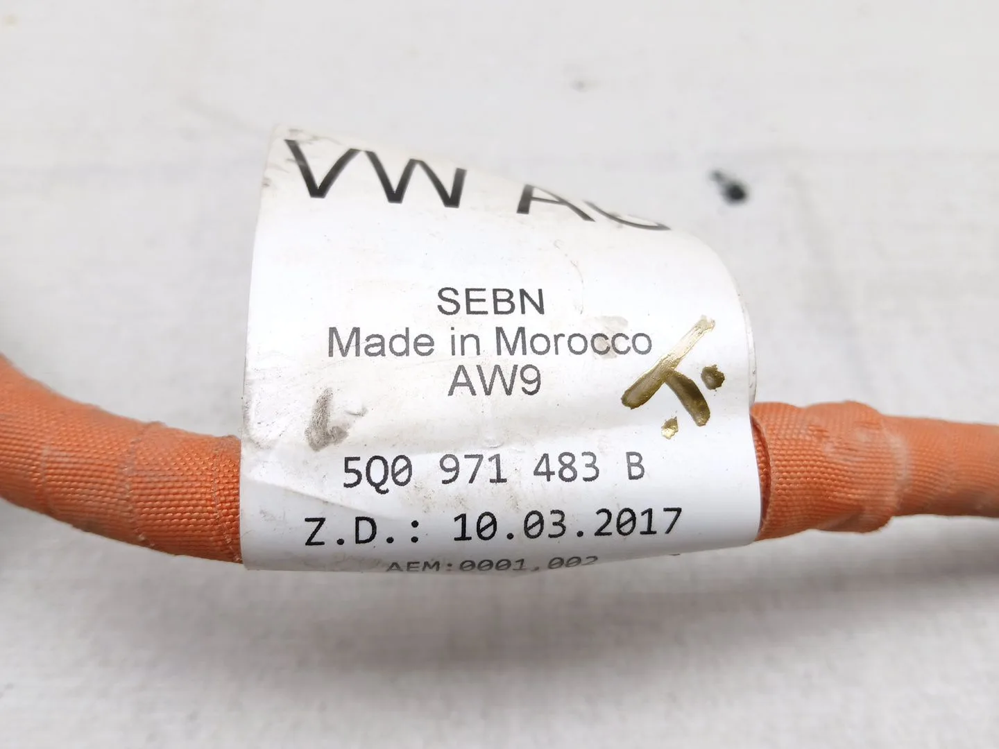 Cable para Cupra Formentor (Km7)
