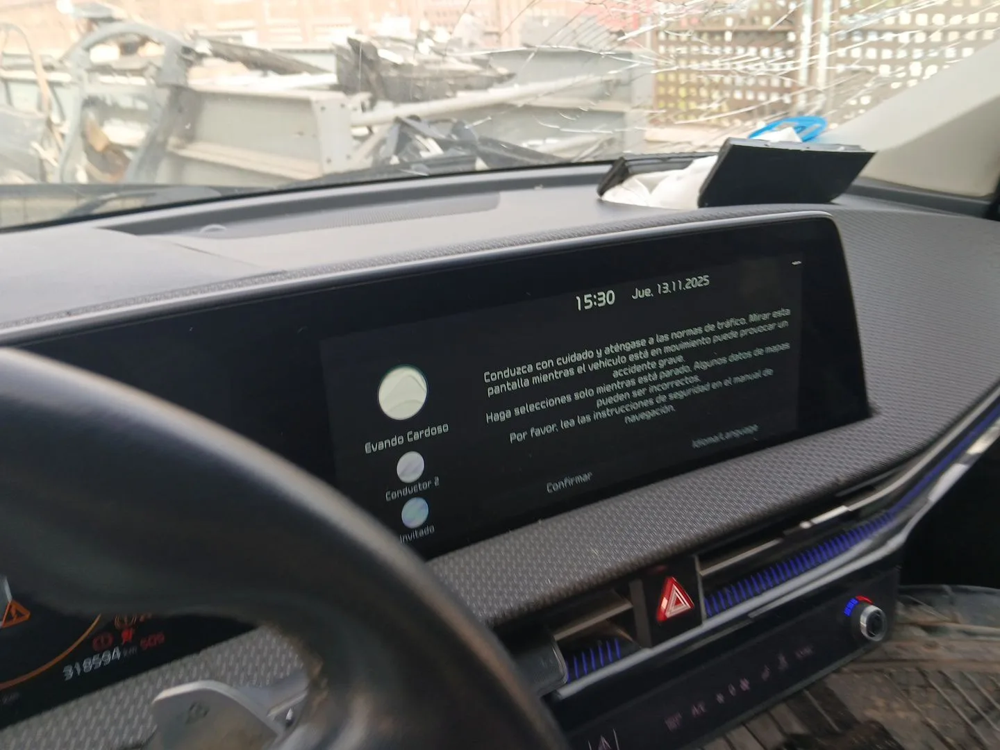 Pantalla Multifuncion para Kia Ev6 (Cv)