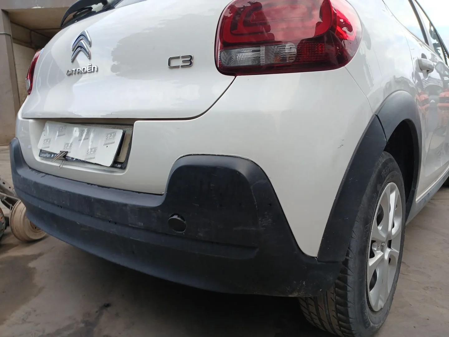 Paragolpes Trasero para Citroën C3 Iii (Sx)