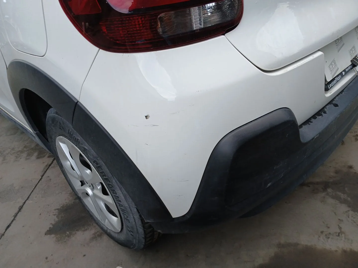 Paragolpes Trasero para Citroën C3 Iii (Sx)