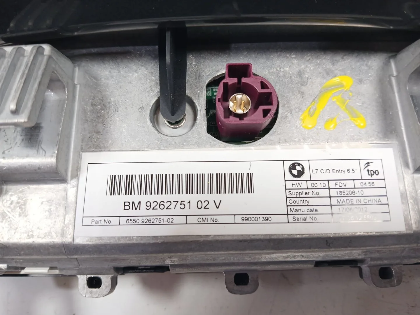 Pantalla Multifuncion para Bmw 1 (F20)