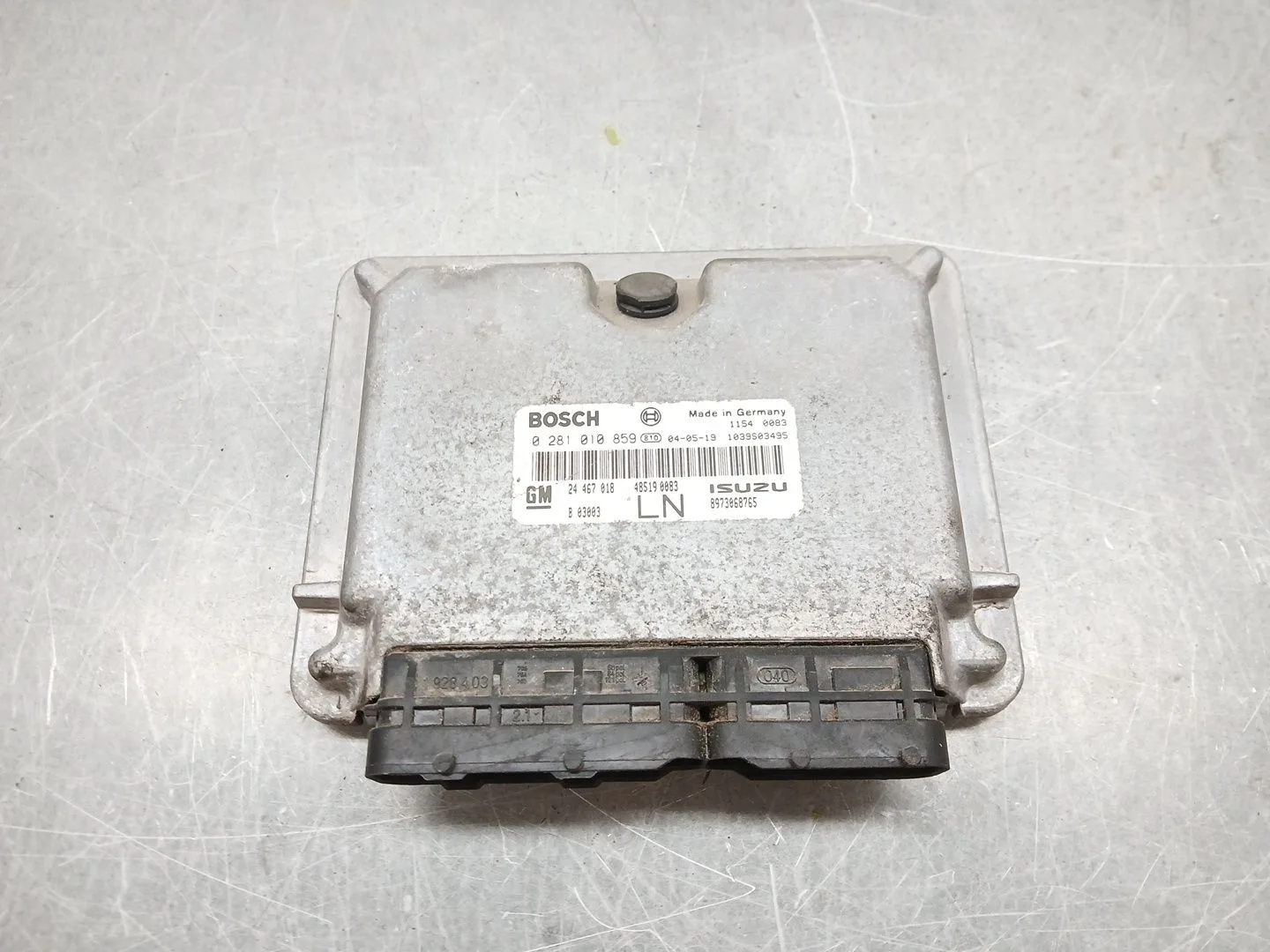 Centralita Motor Uce para Opel Astra G Station Wagon (T98)
