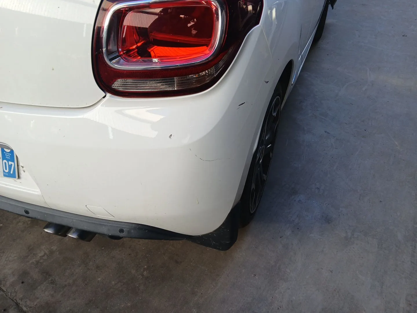 Paragolpes Trasero para Citroën Ds3 (Sa_)