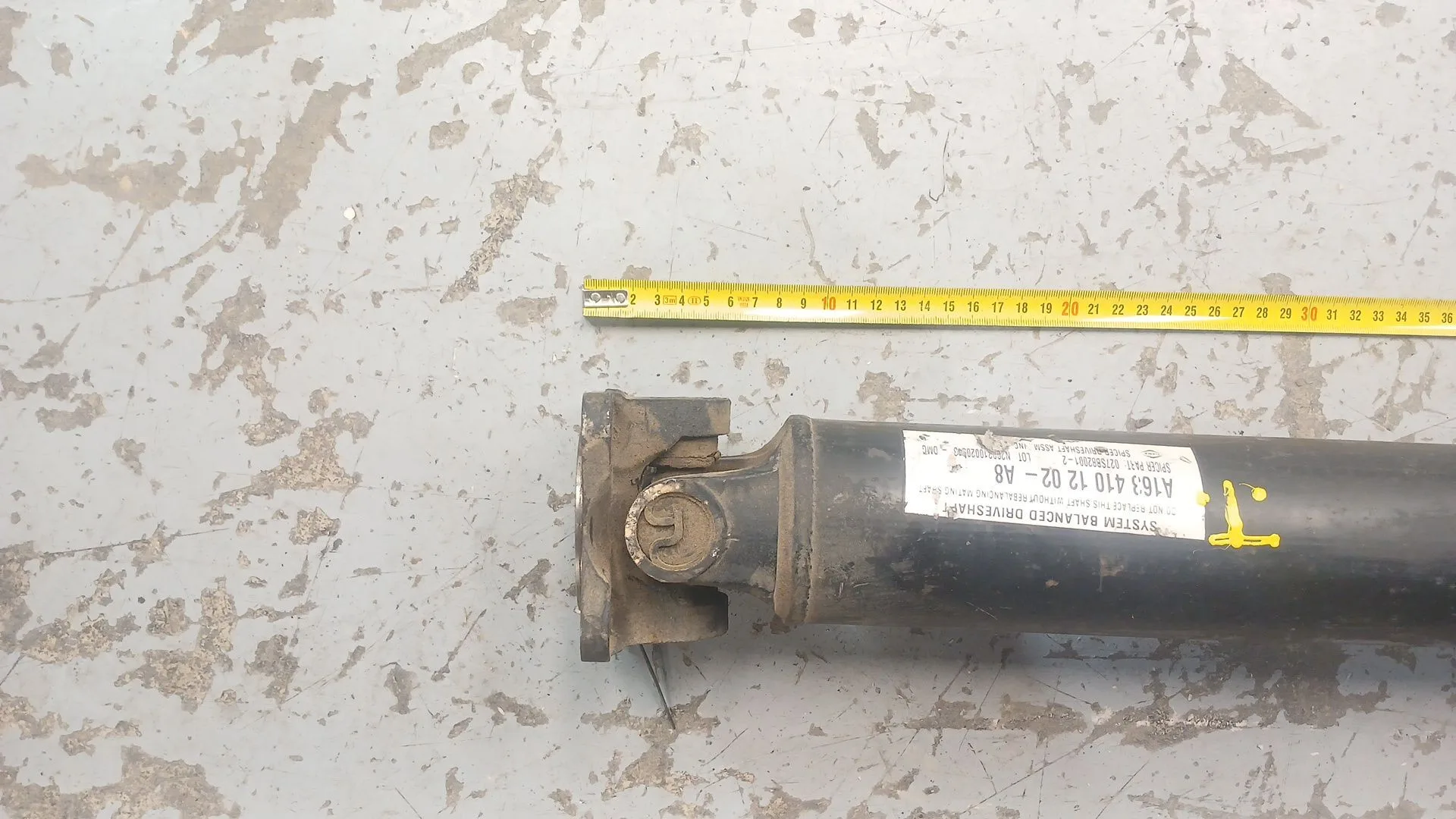 Transmision Central para Mercedes-Benz Clase M (W163)