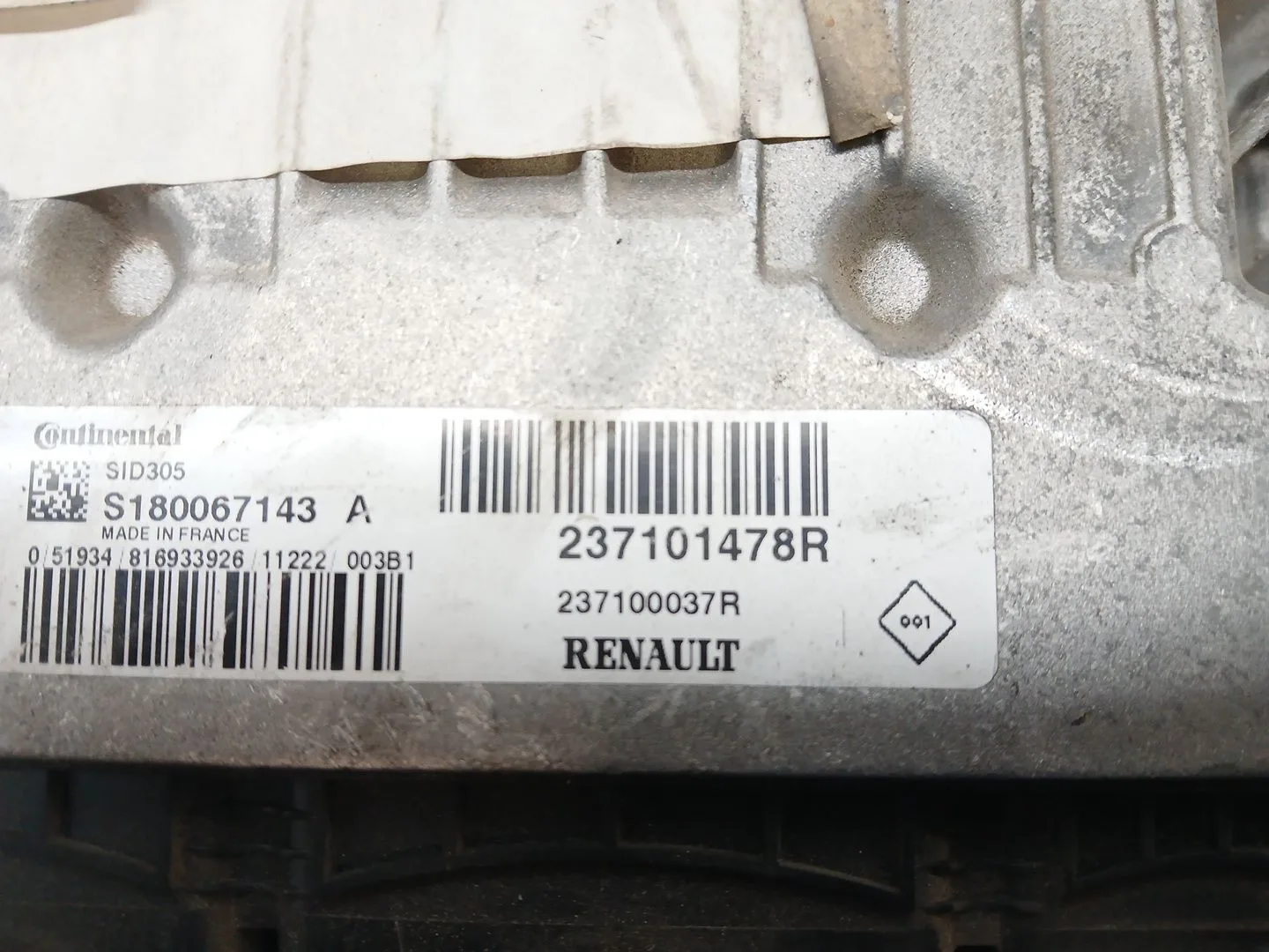 Centralita Motor Uce para Renault Grand Scenic Iii (Jz0/1_)