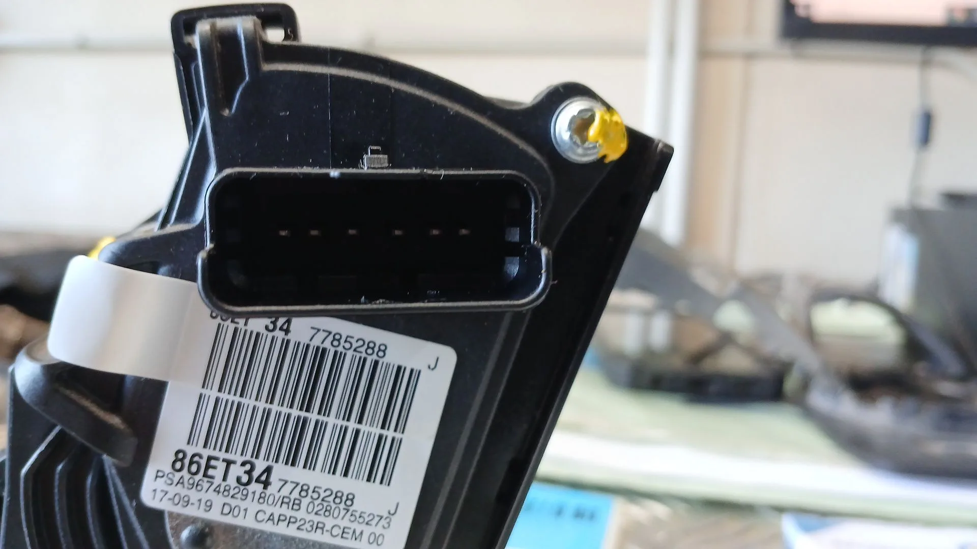 Potenciometro Pedal para Peugeot 3008 Ii Suv (Mc_, Mr_, Mj_, M4_)