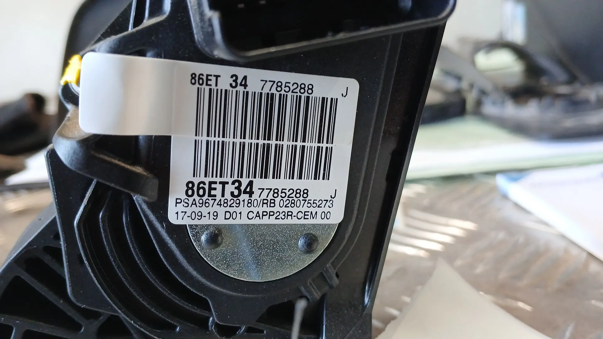 Potenciometro Pedal para Peugeot 3008 Ii Suv (Mc_, Mr_, Mj_, M4_)