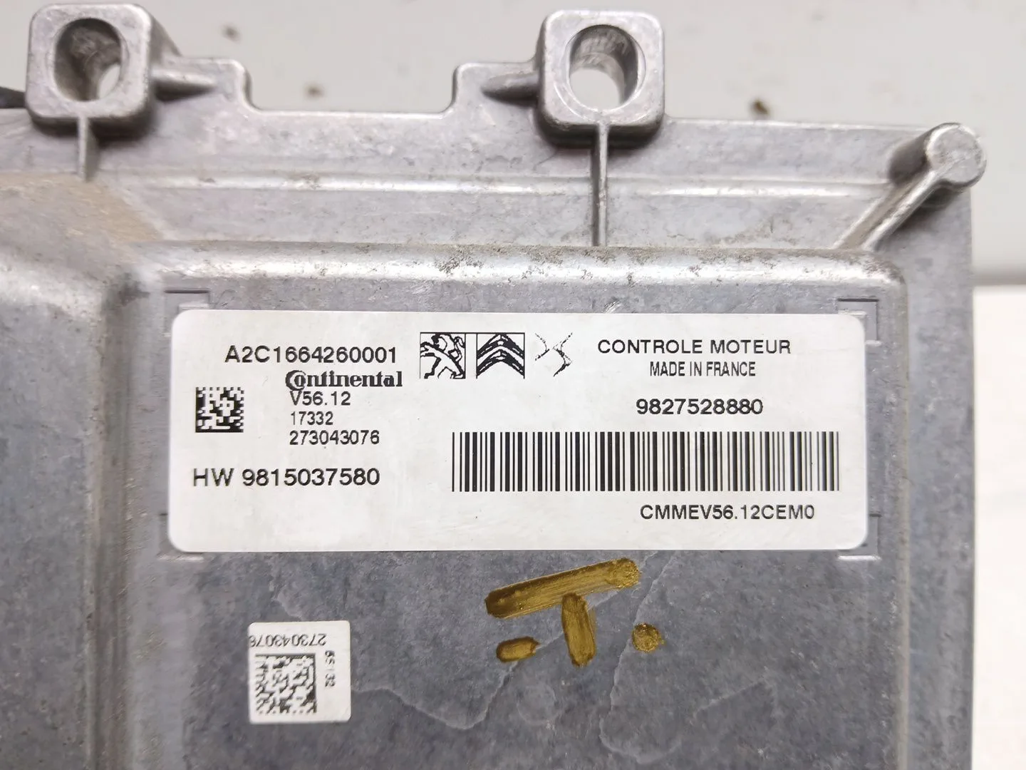 Centralita Motor Uce para Peugeot 208 I (Ca_, Cc_)