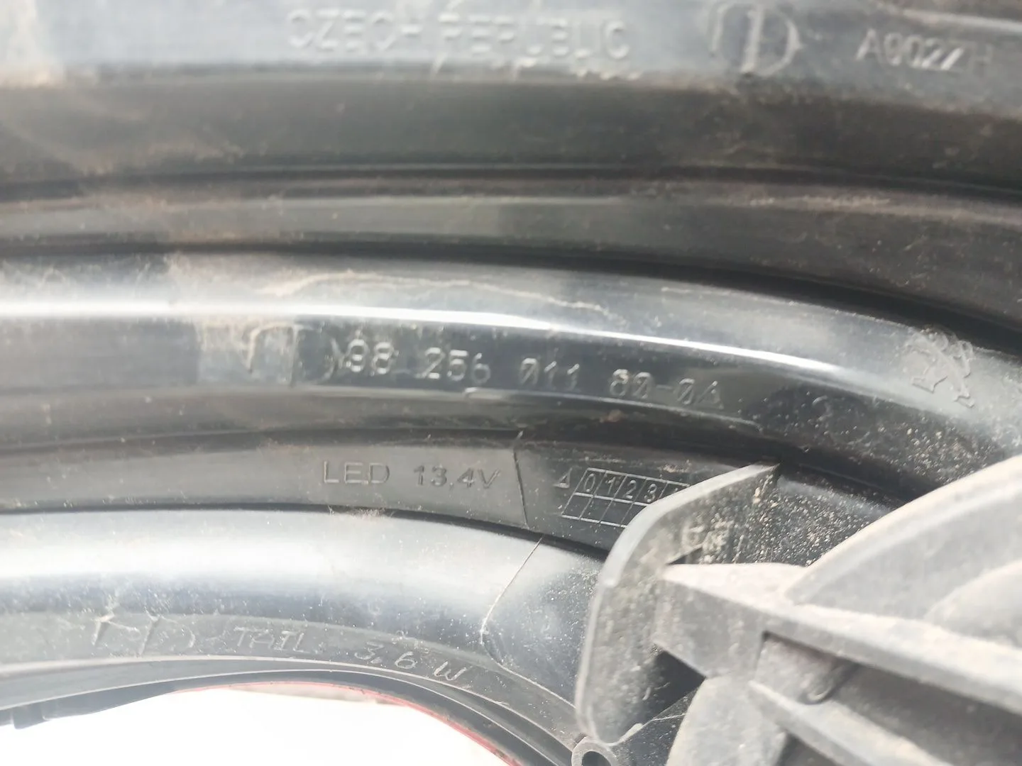 Piloto Trasero Derecho para Peugeot 208 I (Ca_, Cc_)