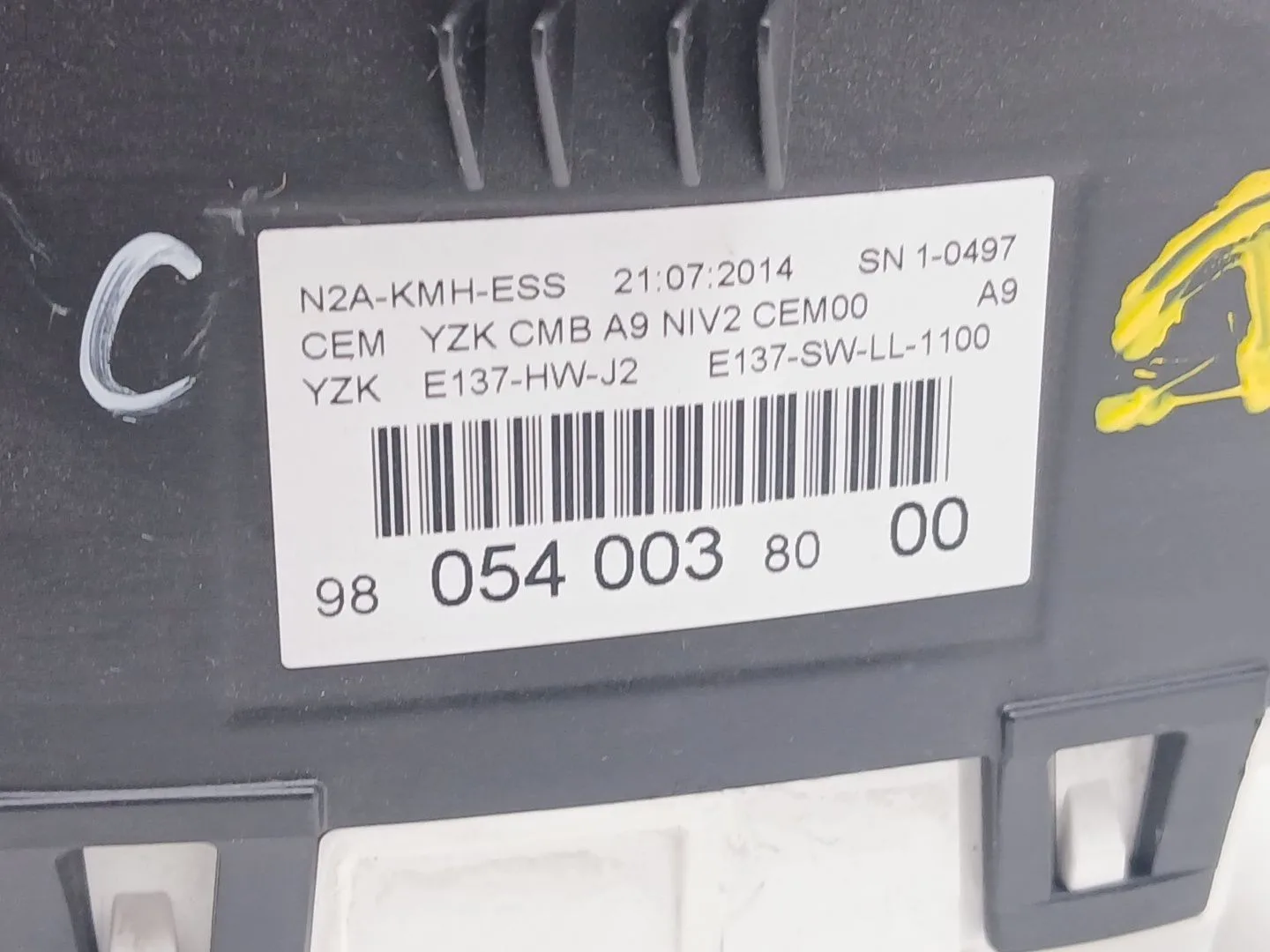 Cuadro Instrumentos para Peugeot 208 I (Ca_, Cc_)