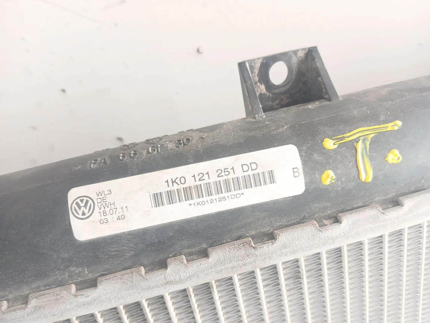 Radiador Agua para Seat Leon (1P1)