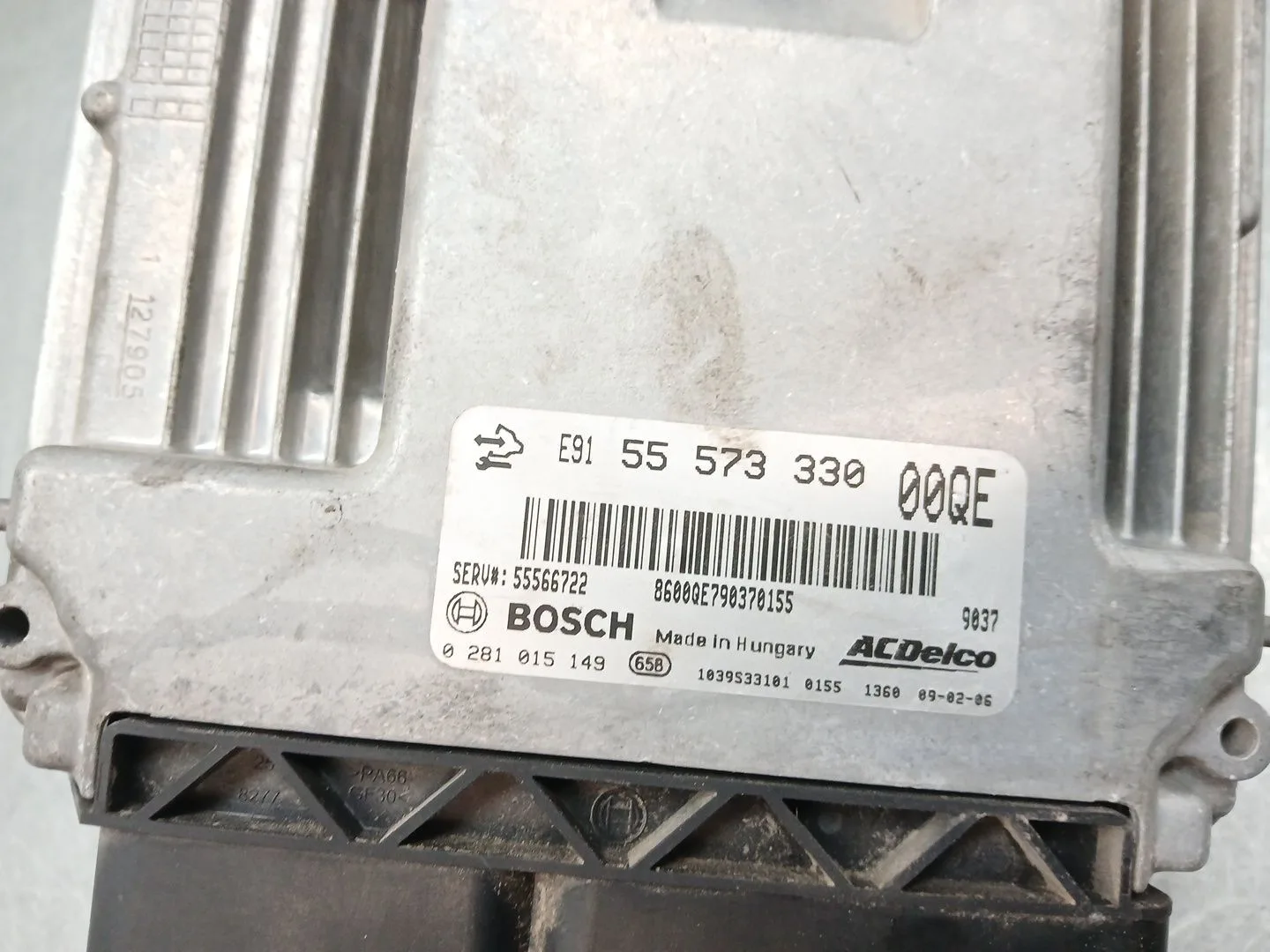 Centralita Motor Uce para Opel Insignia Berlina