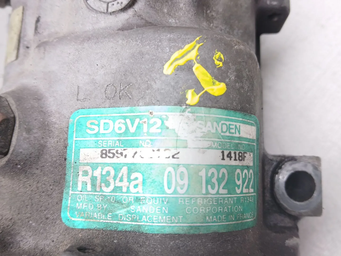 Compresor Aire Acondicionado para Opel Zafira A Monospace (T98)