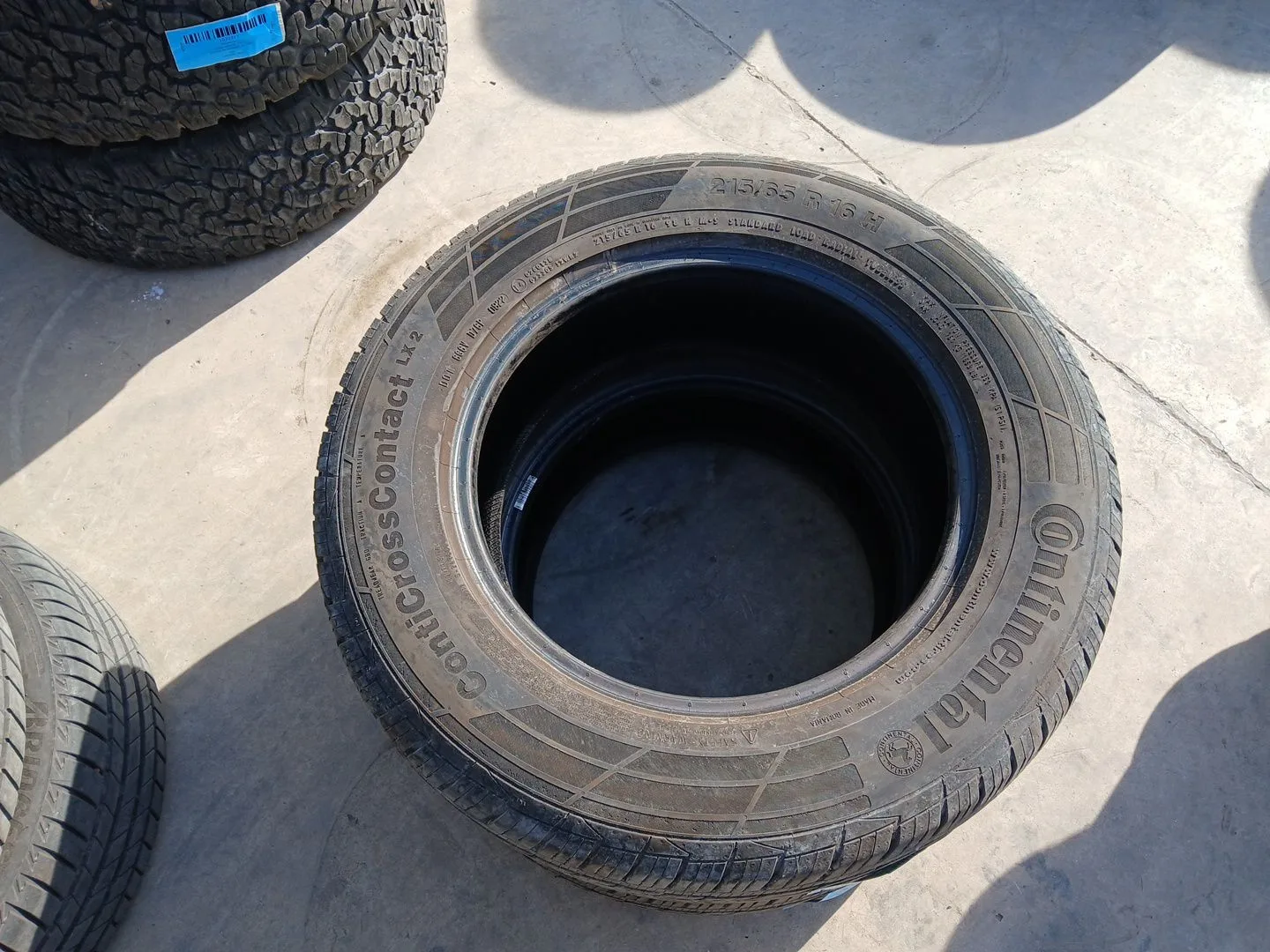 Neumatico para Chrysler Voyager Iv (Rg, Rs)