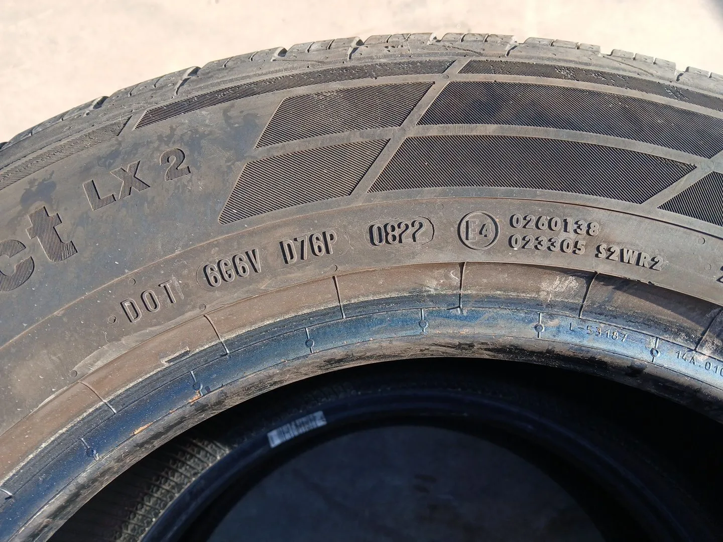 Neumatico para Chrysler Voyager Iv (Rg, Rs)