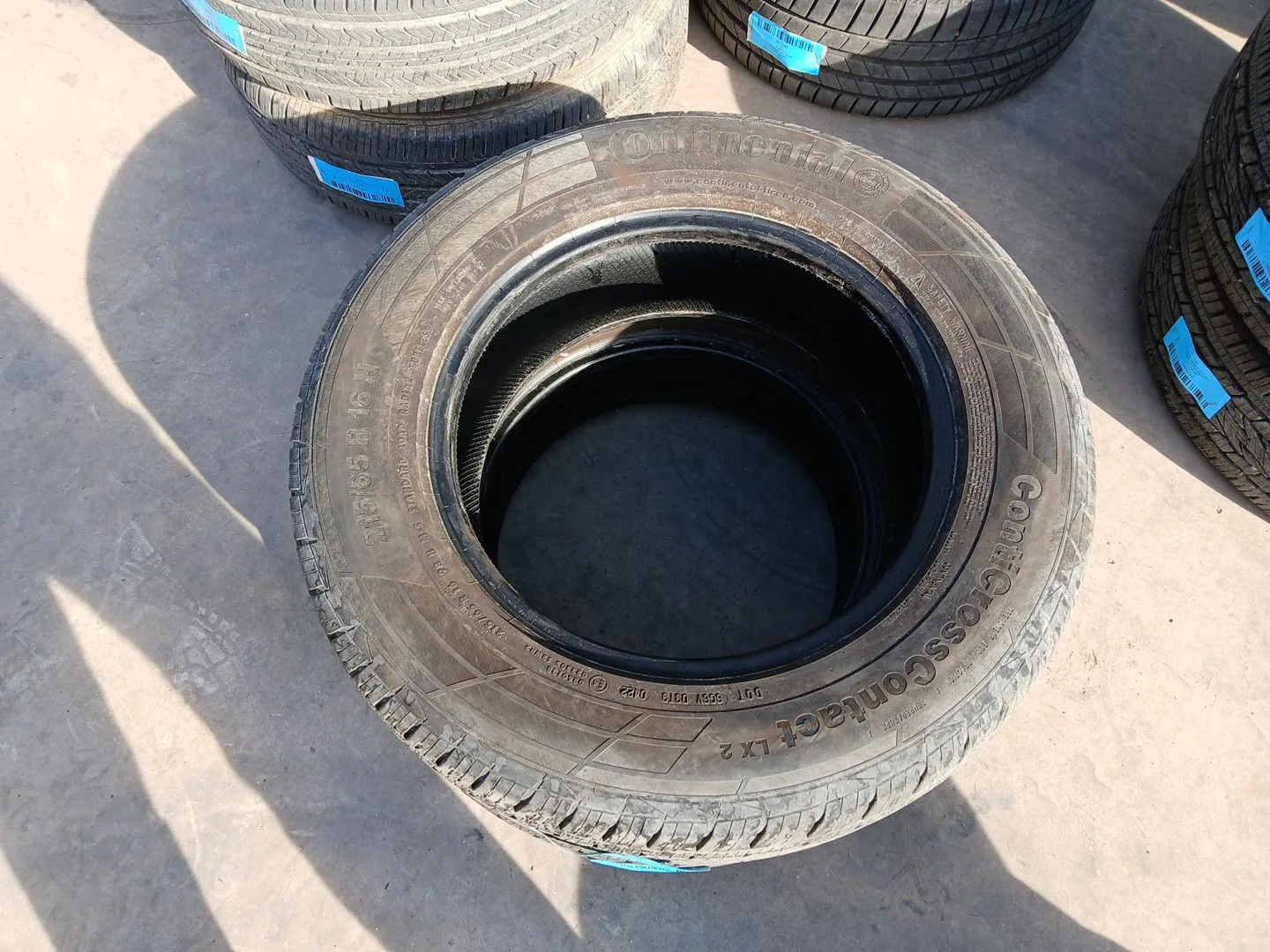 Neumatico para Chrysler Voyager Iv (Rg, Rs)