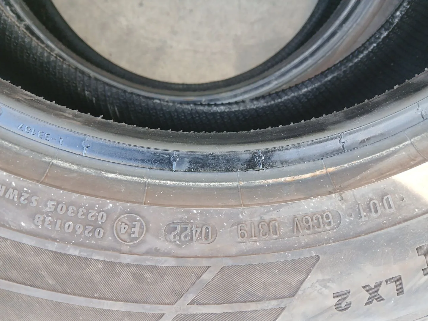 Neumatico para Chrysler Voyager Iv (Rg, Rs)