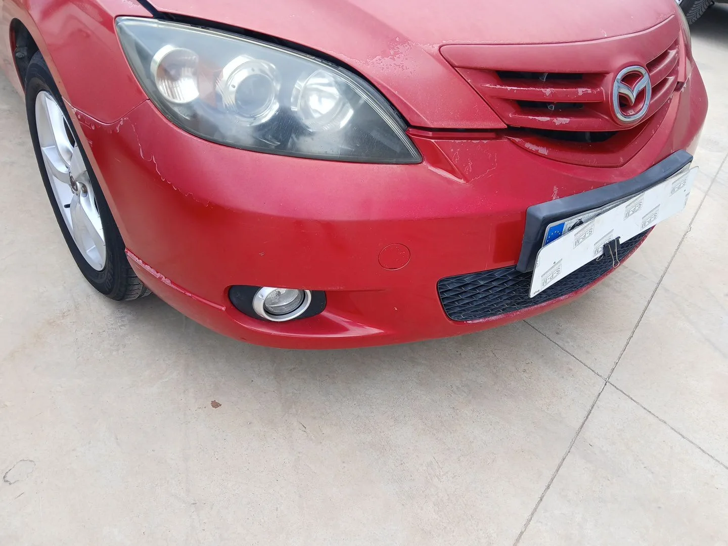 Paragolpes Delantero para Mazda 3 (Bk)