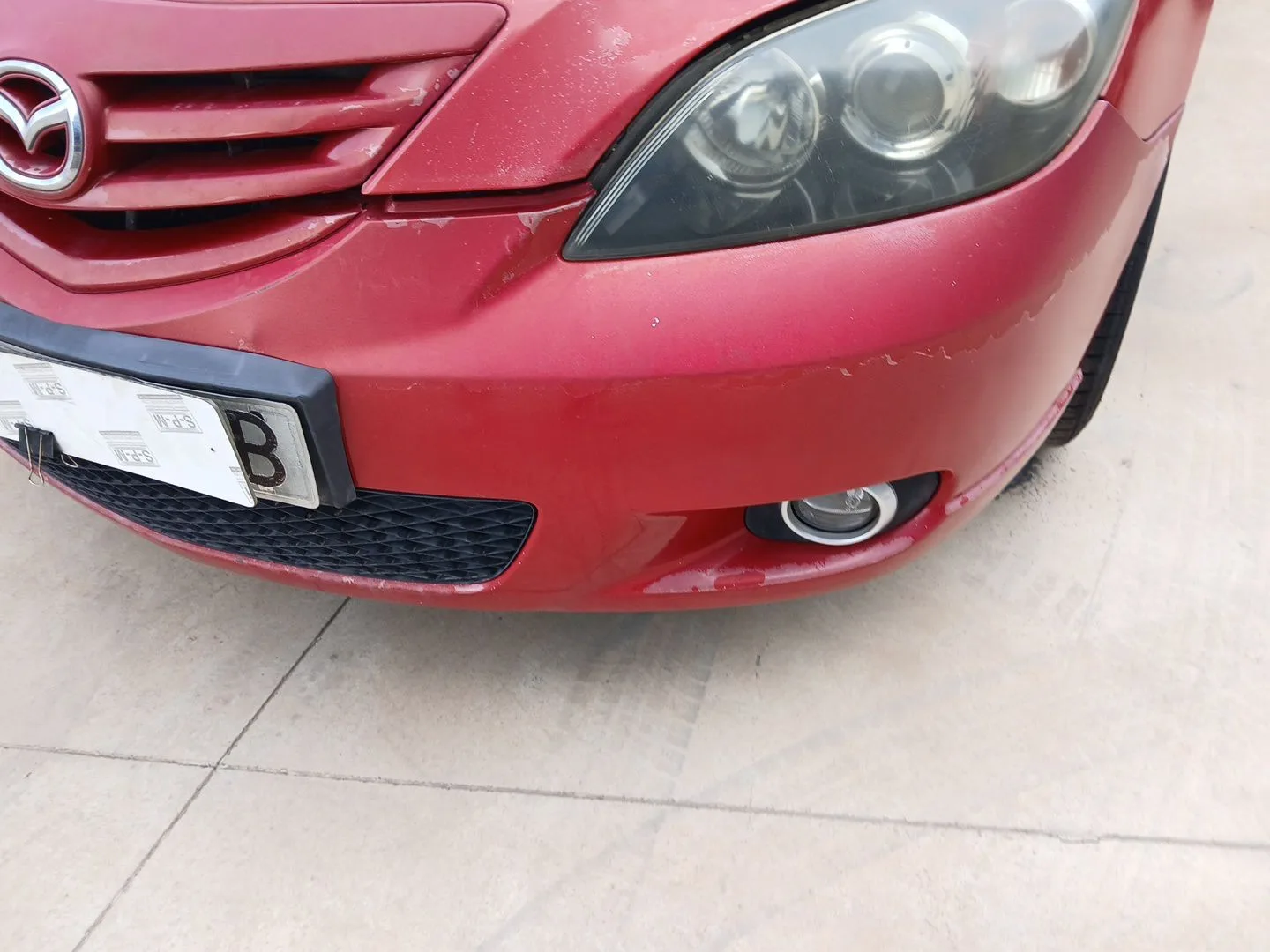 Paragolpes Delantero para Mazda 3 (Bk)