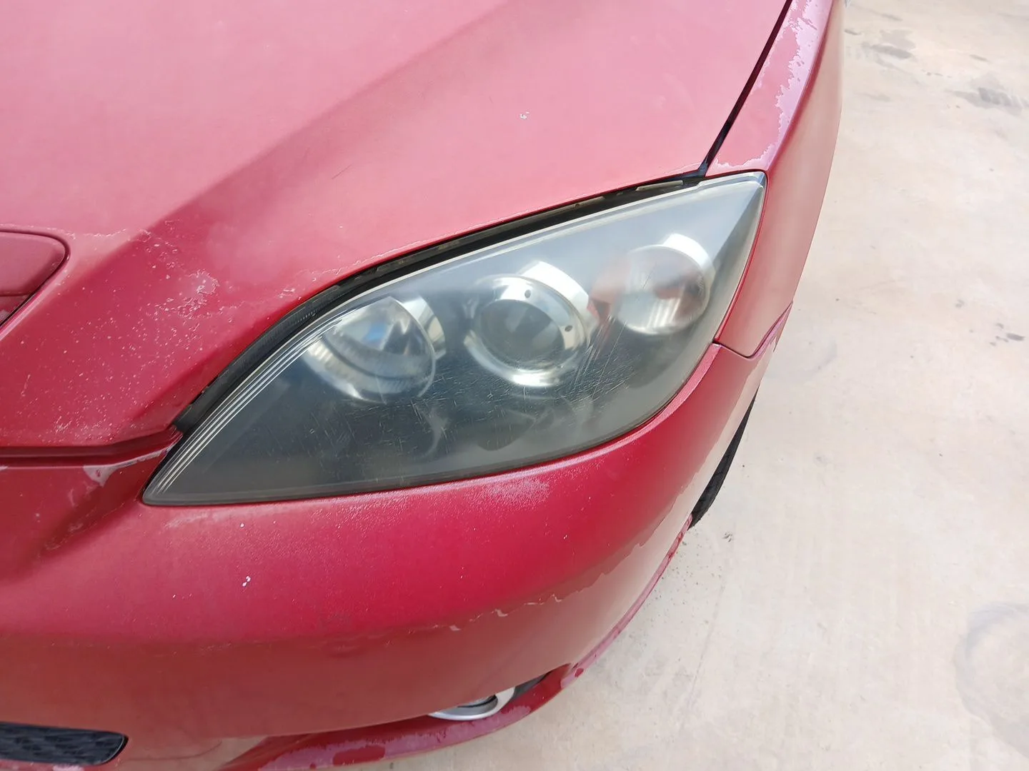 Faro Izquierdo para Mazda 3 (Bk)